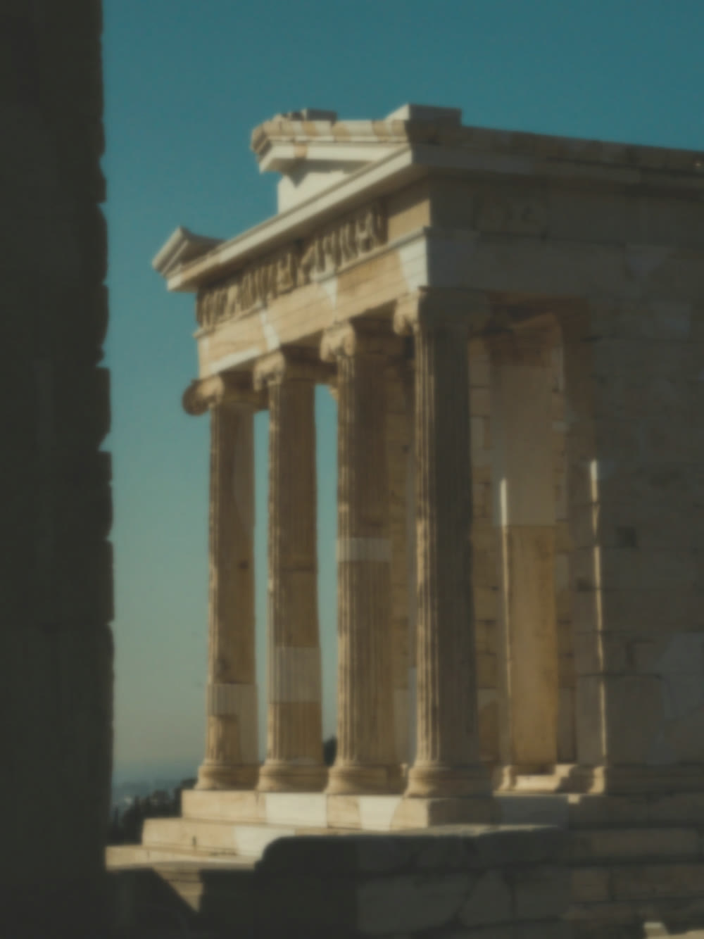 Ancient Greek temple columns